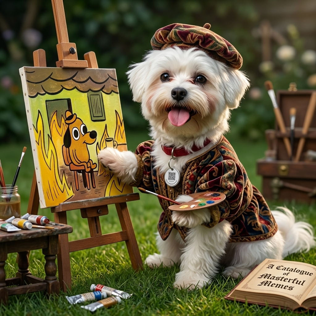 Artiste Renaissance faussaire en scene